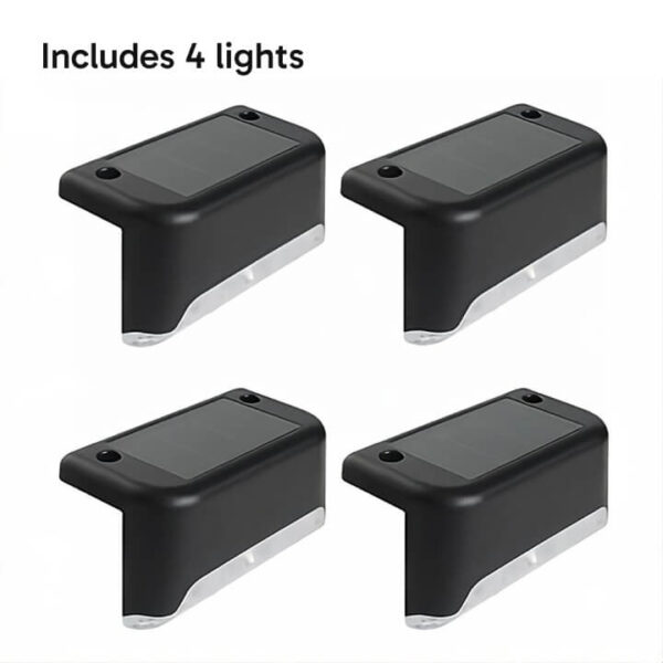 Includes 4 Solar Dock Lights
