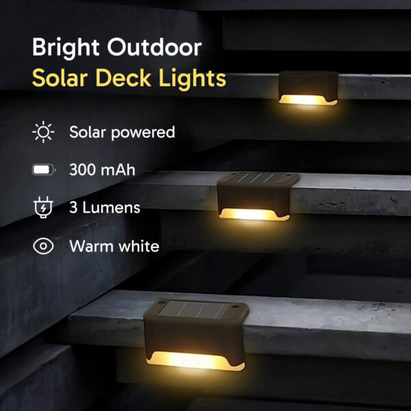 Solar Deck Lights - Pack of 4 - Image 8